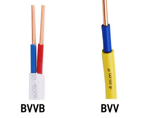 BVVB与BVV电缆区别示意图